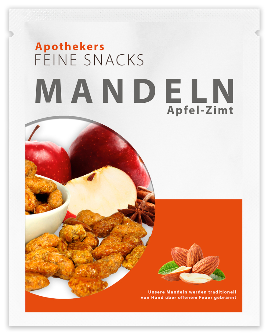 Apothekers Mandeln Apfel-Zimt, 11g